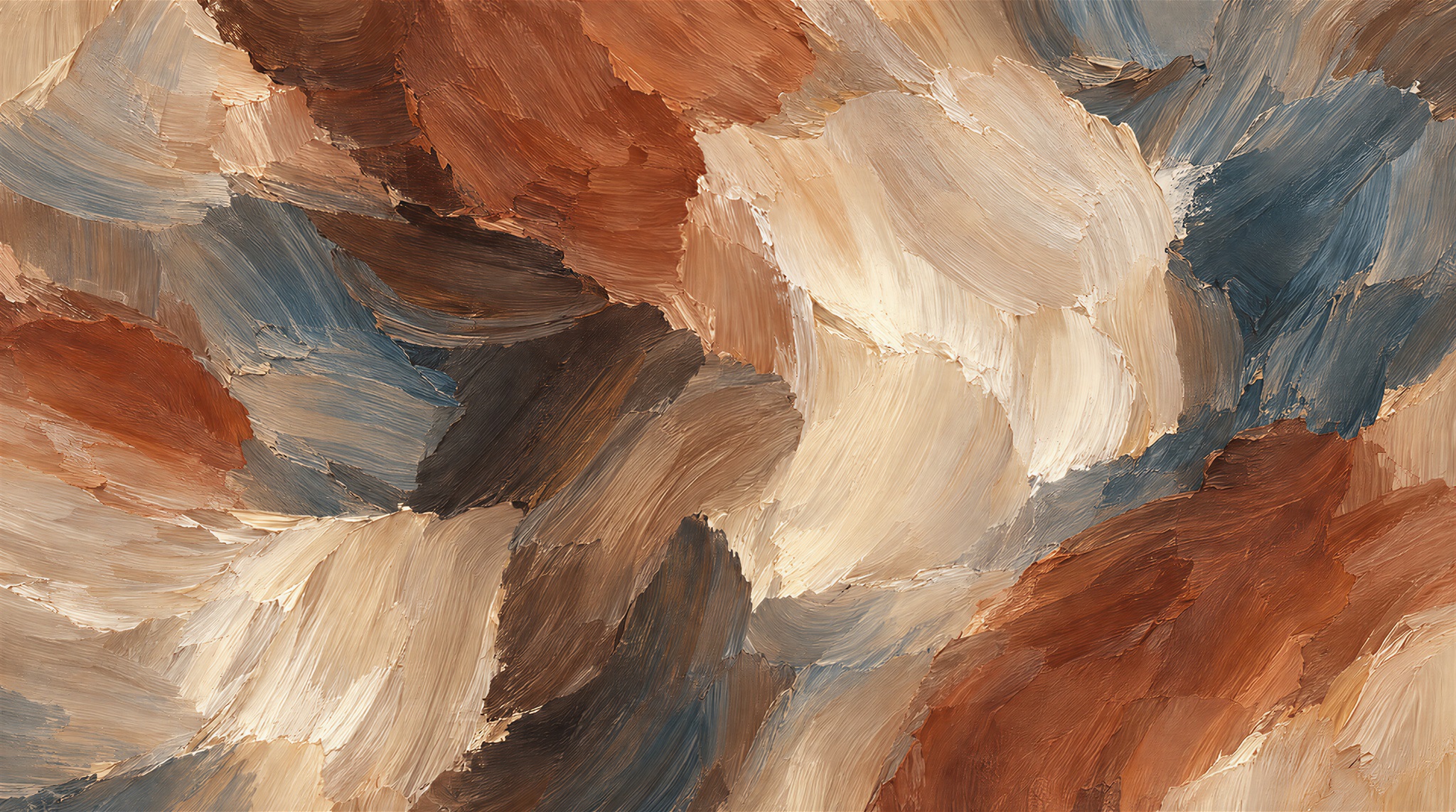 Natural Abstract Geometry Wallpaper Mural Main