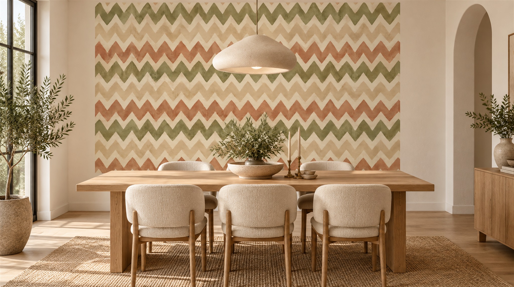 Natural Decorative Wall Art Wallpaper Mural Scene