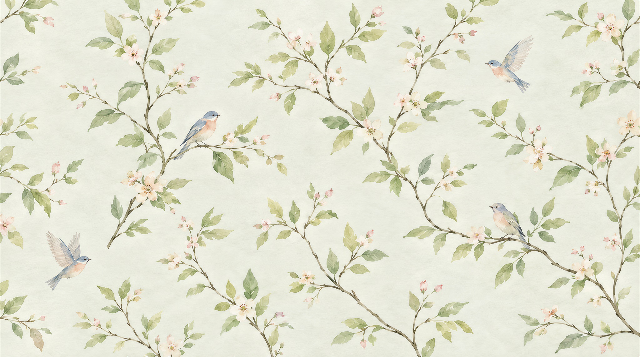 Ivory Decorative Wall Art Wallpaper Mural Main