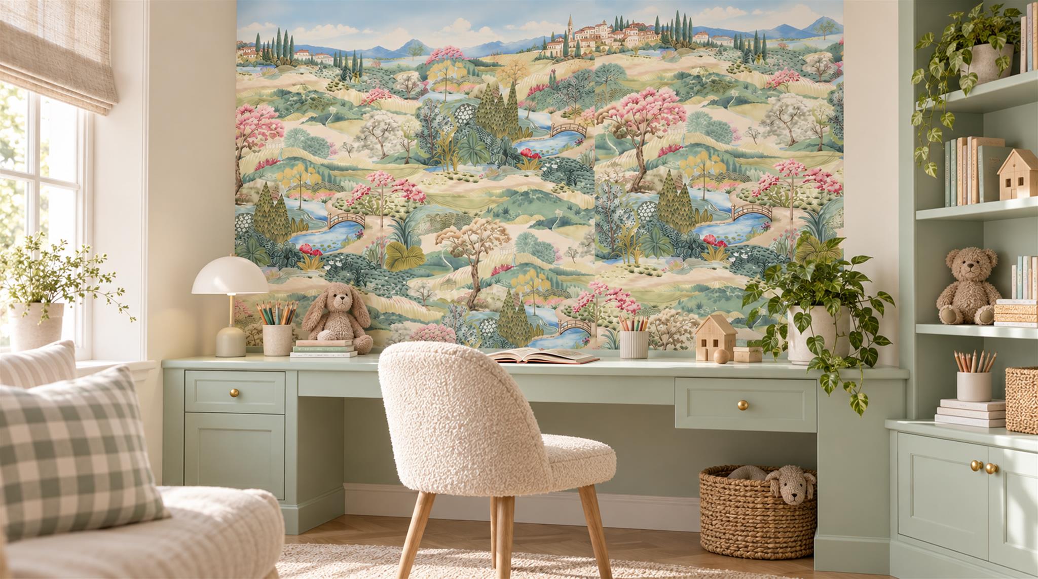 Natural Decorative Wall Art Wallpaper Mural Scene
