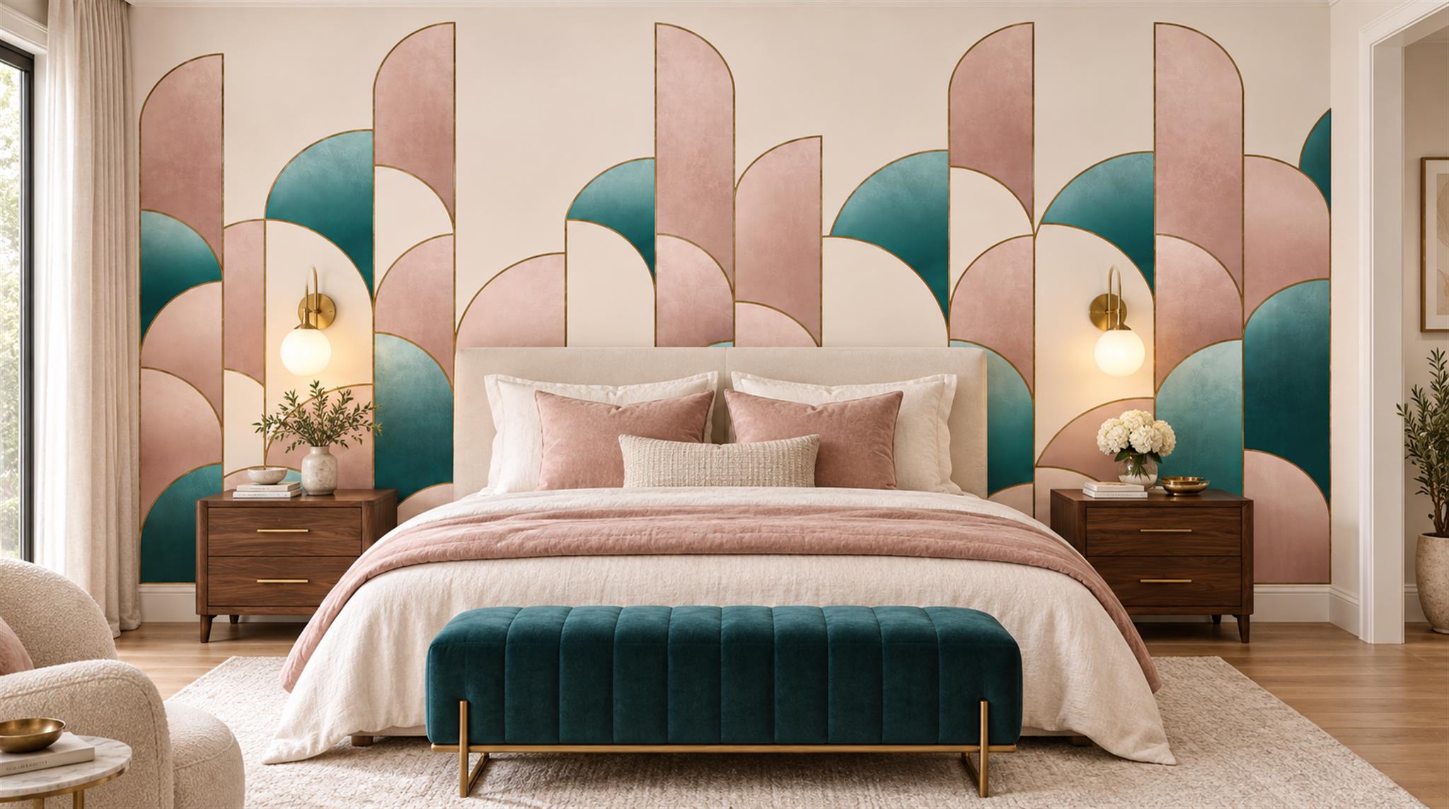 Soft Pastel Decorative Wall Art Wallpaper Mural Main