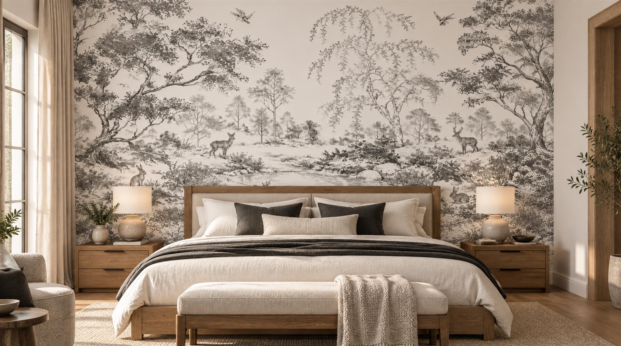 Natural Decorative Wall Art Wallpaper Mural Main