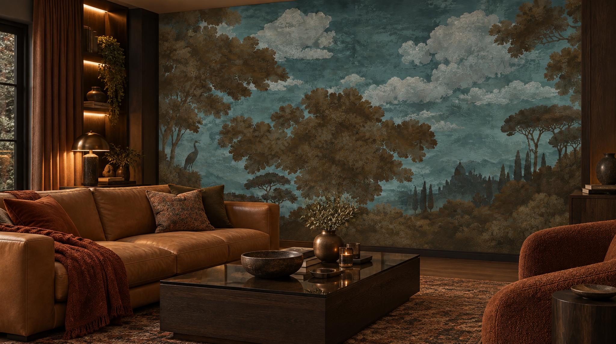 Natural Decorative Wall Art Wallpaper Mural Scene