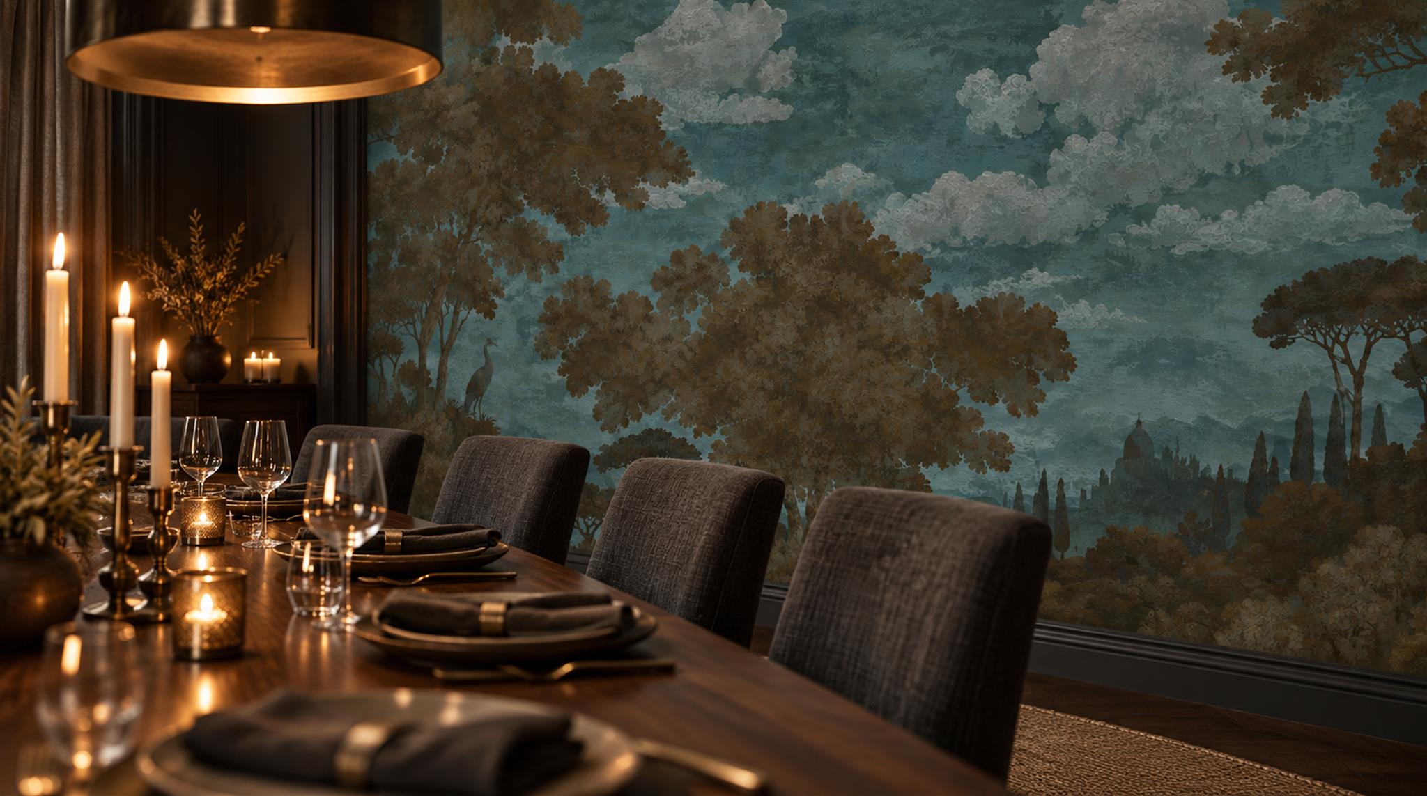 Natural Decorative Wall Art Wallpaper Mural Scene