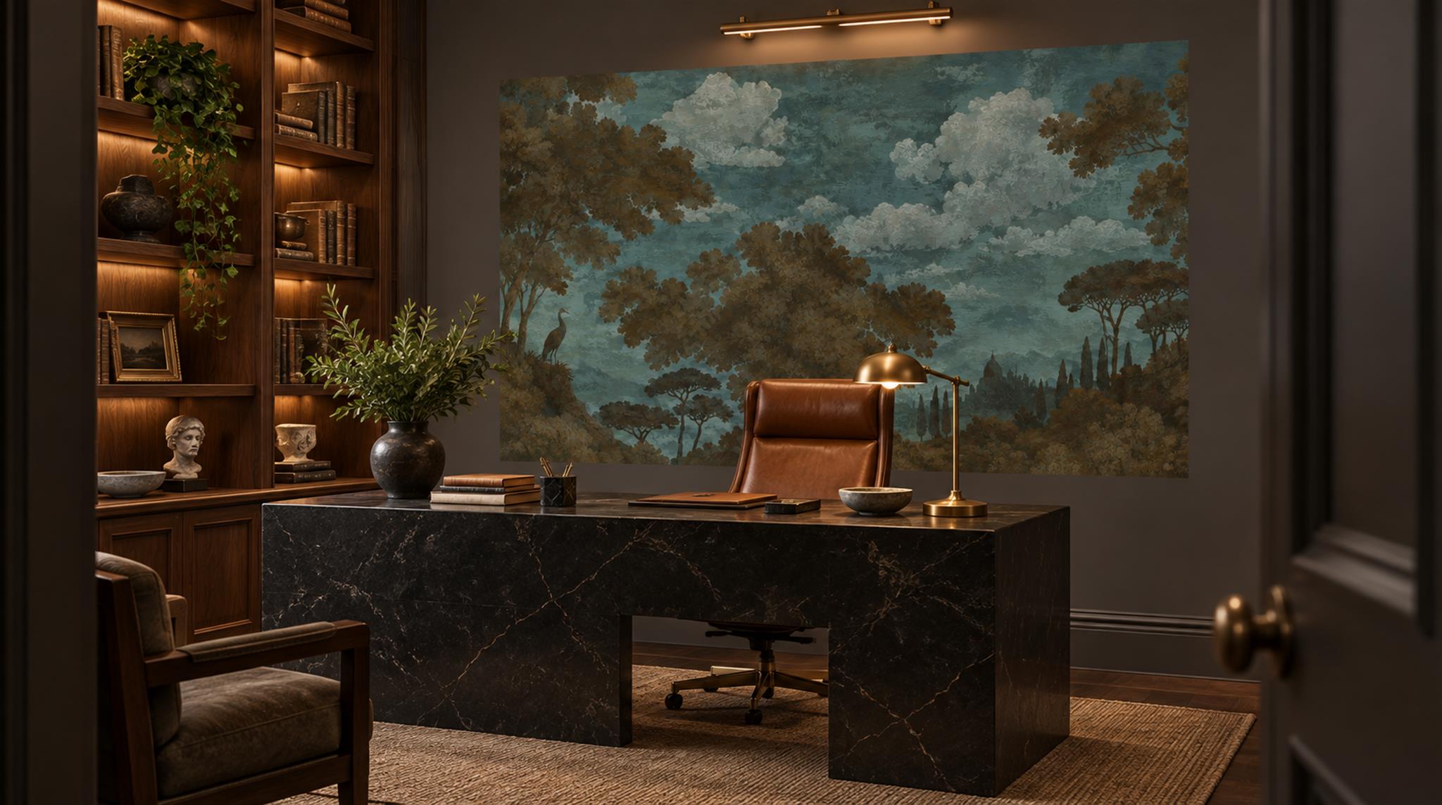 Natural Decorative Wall Art Wallpaper Mural Scene