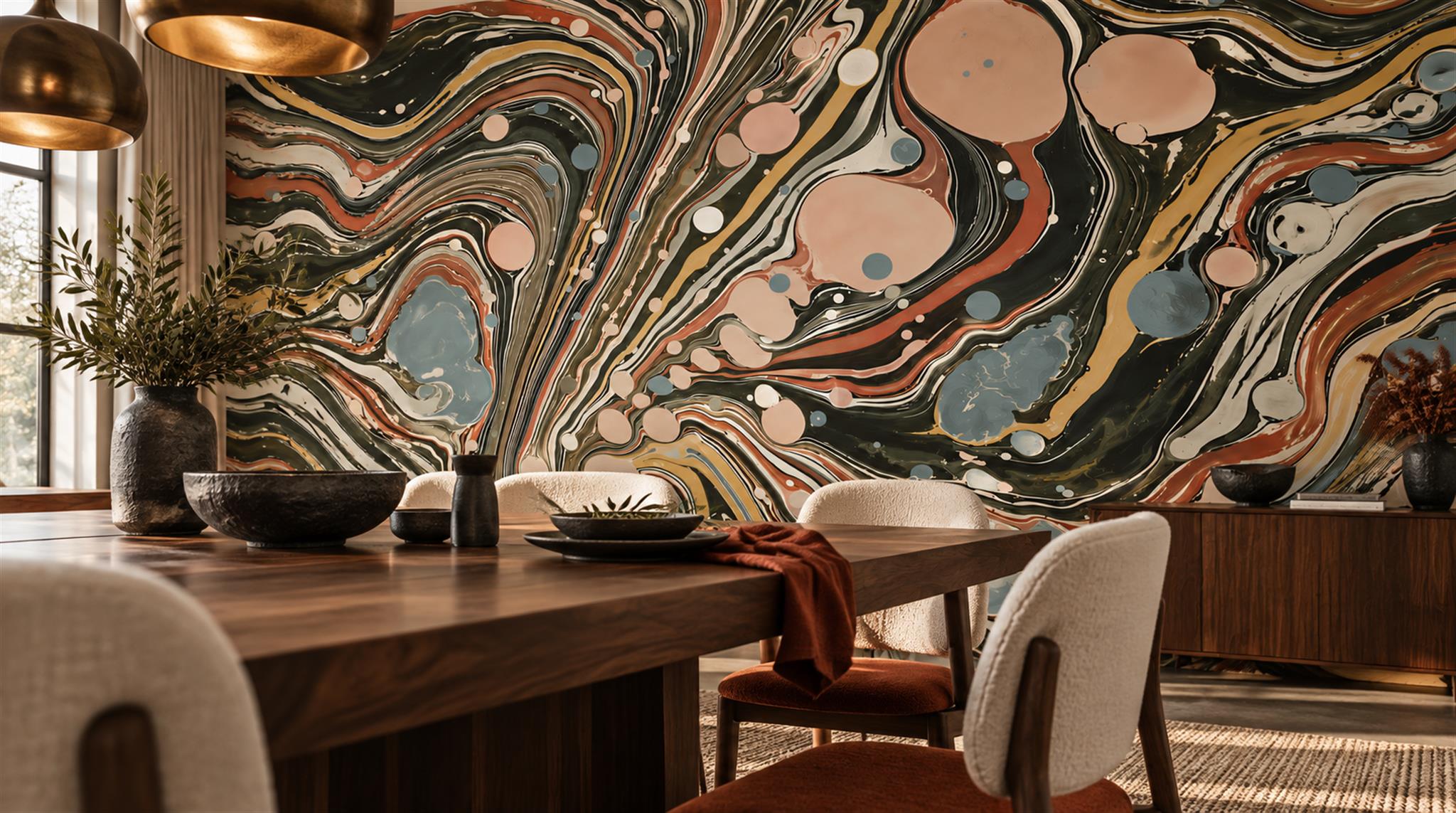 Natural Decorative Wall Art Wallpaper Mural Scene