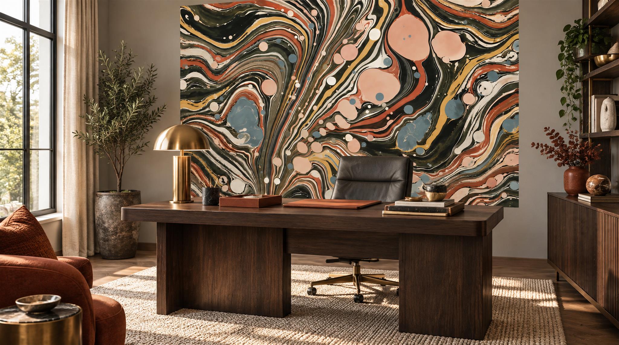 Natural Decorative Wall Art Wallpaper Mural Scene