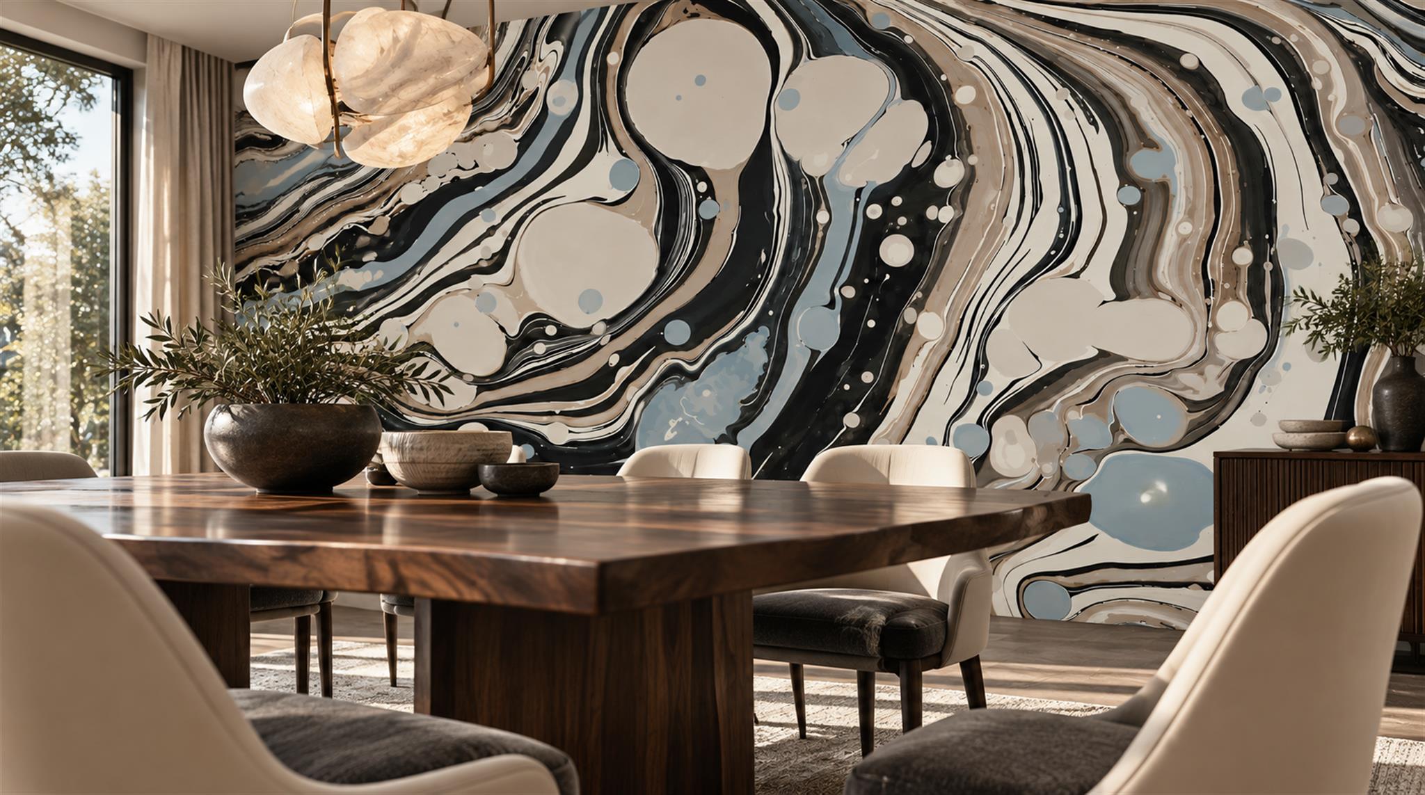 Natural Decorative Wall Art Wallpaper Mural Scene