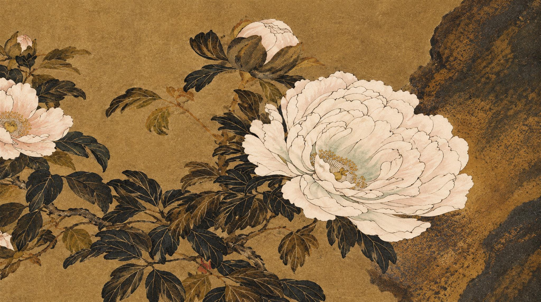 Brown Decorative Wall Art Wallpaper Mural Main