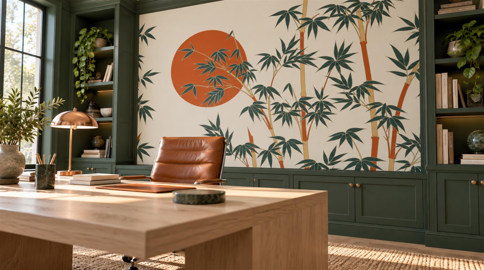 Neutral Decorative Wall Art Wallpaper Mural Scene