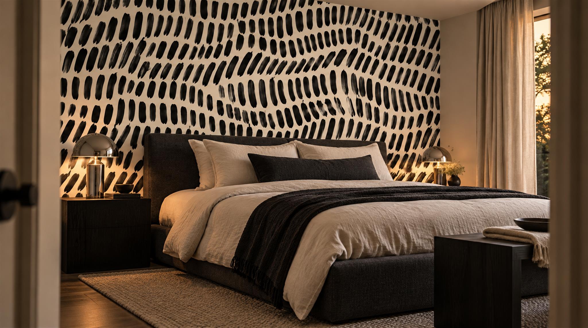 Natural Layered Foliage Wallpaper Mural Scene