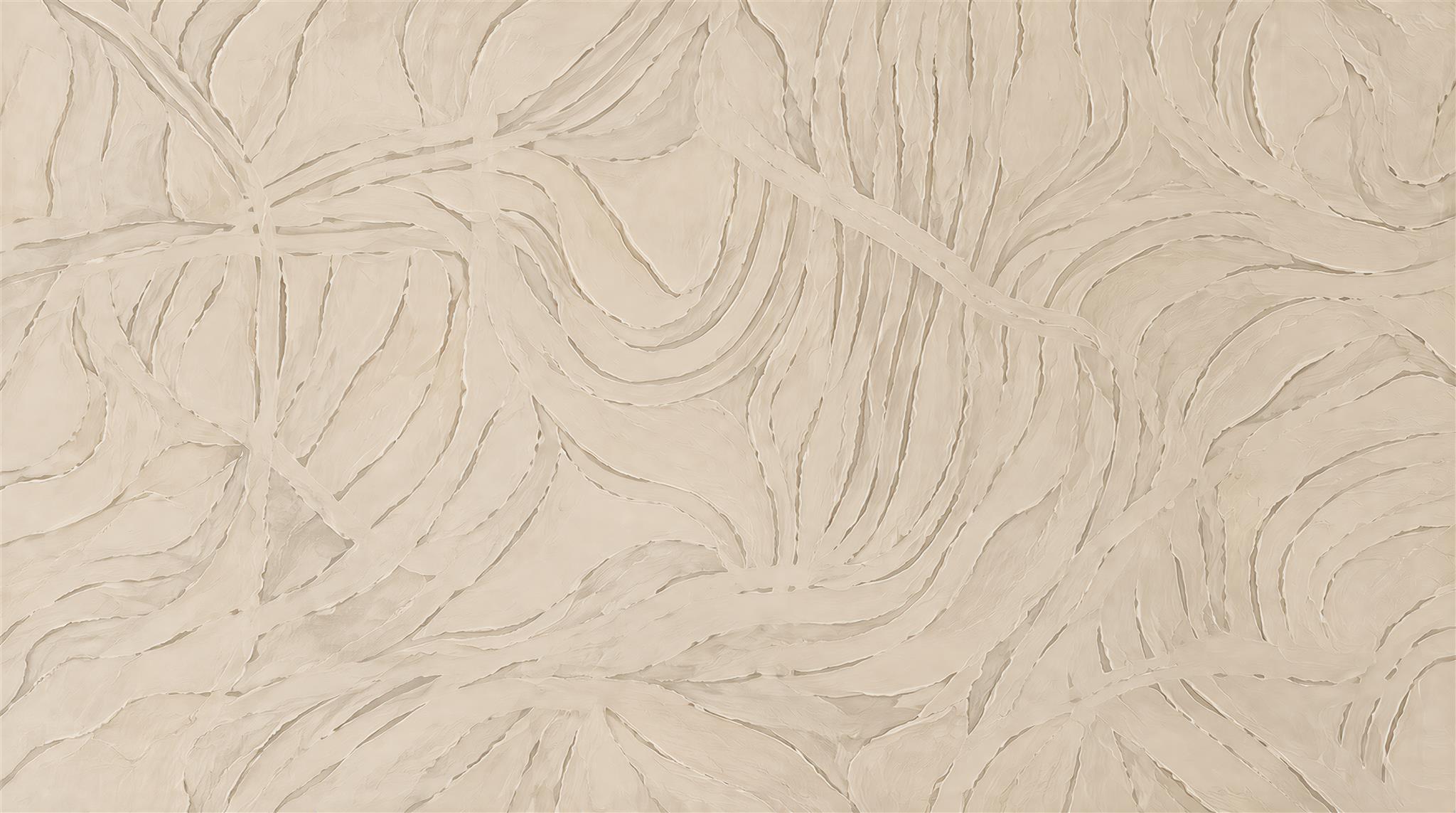 Ivory Decorative Wall Art Wallpaper Mural Main