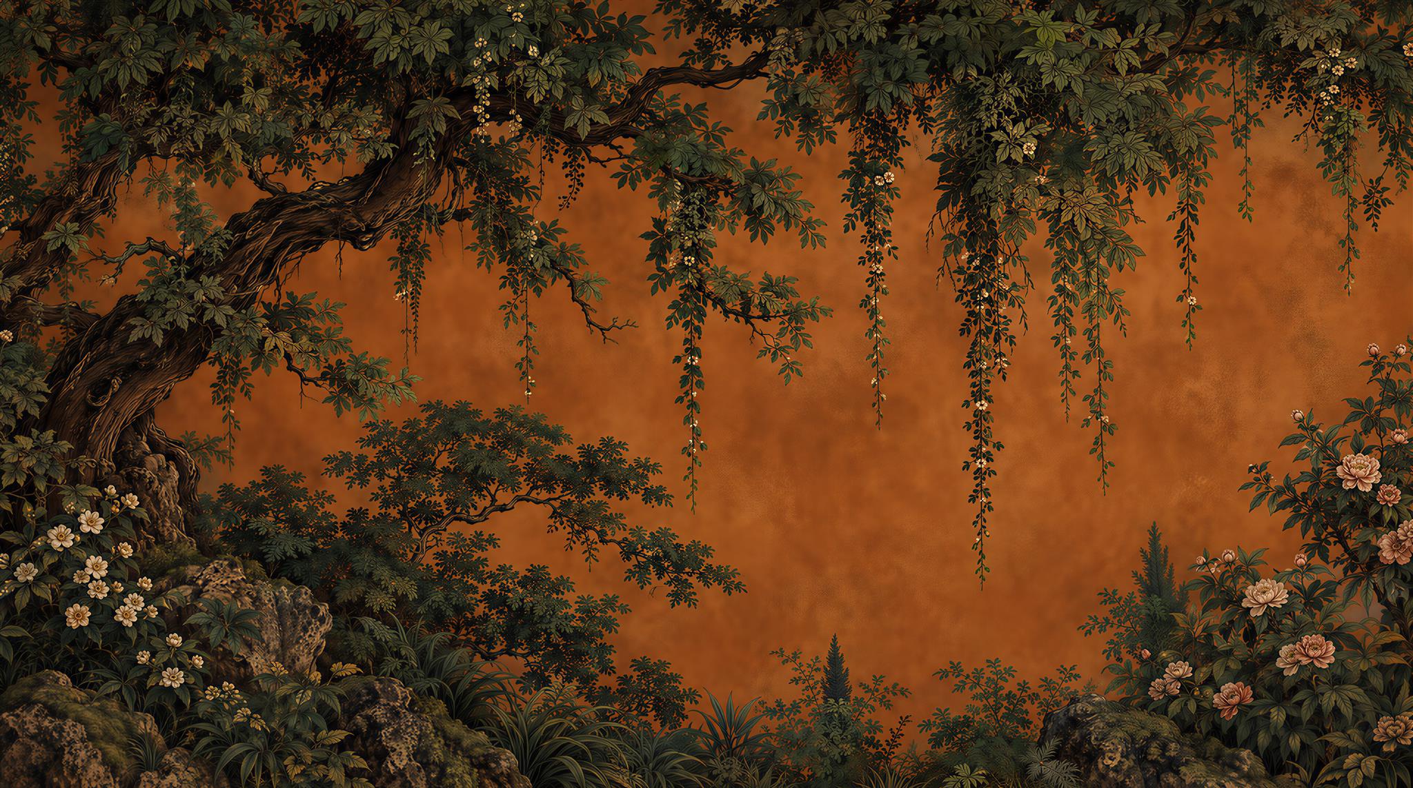 Neutral Decorative Wall Art Wallpaper Mural Main