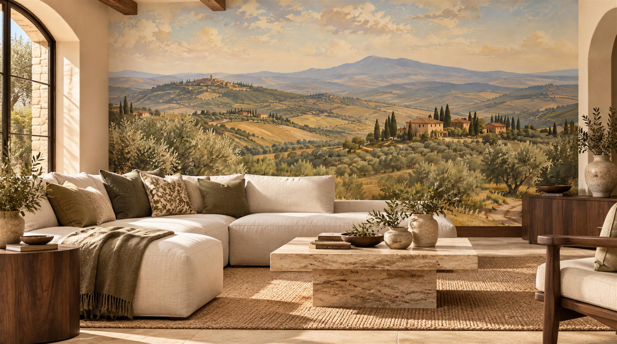Gold Decorative Wall Art Wallpaper Mural Main