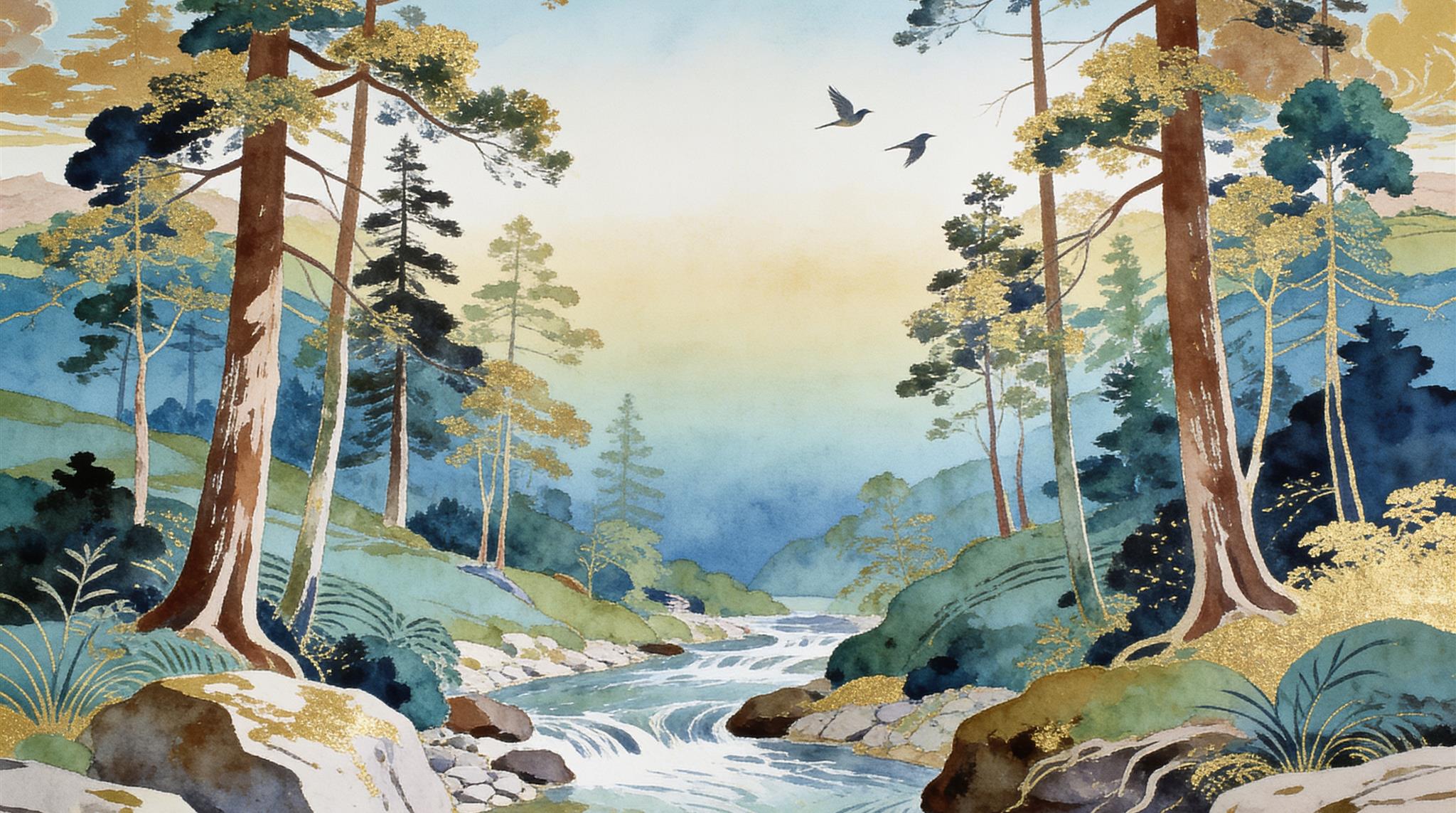 Neutral Decorative Wall Art Wallpaper Mural Main