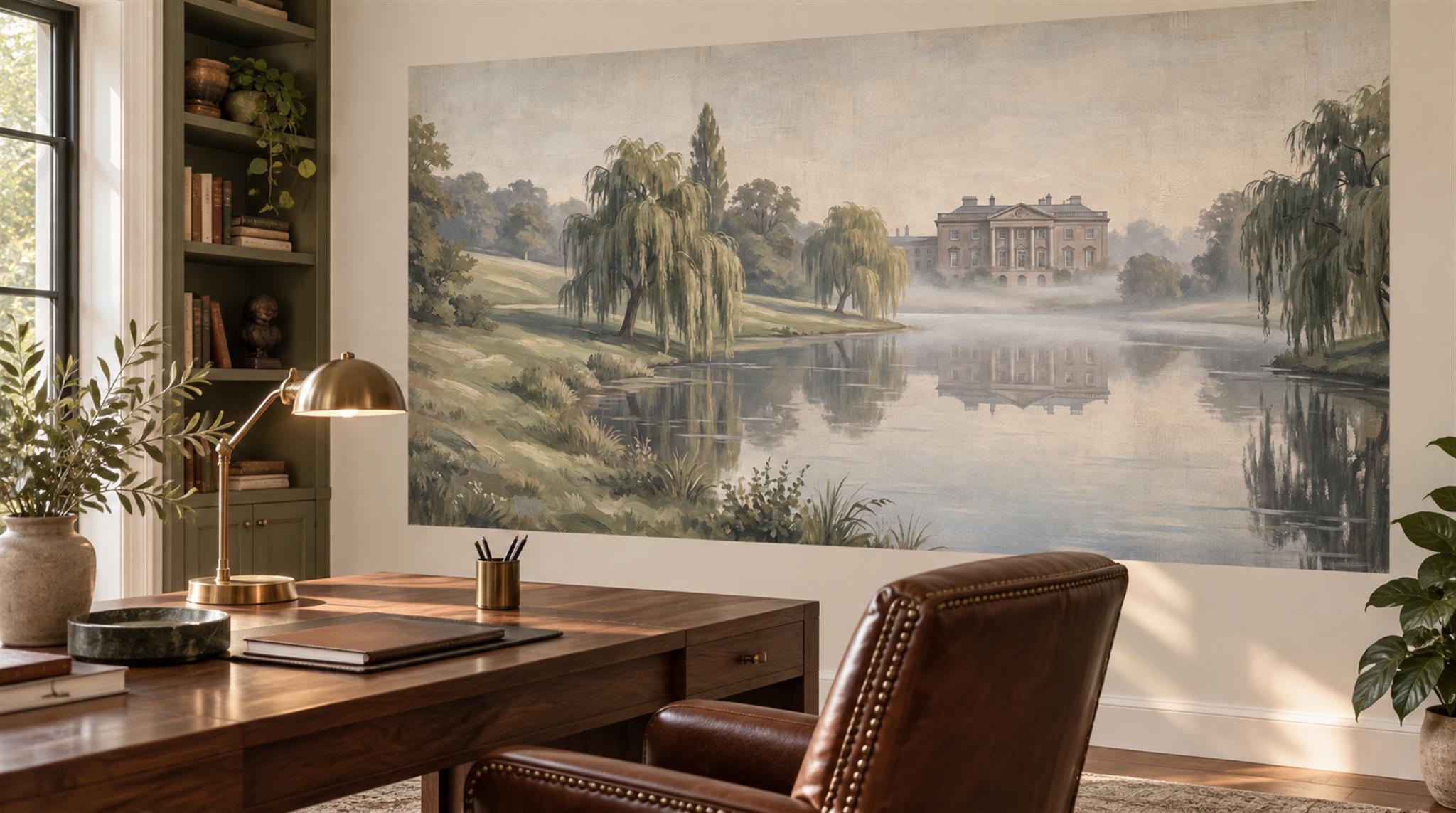Sepia Decorative Wall Art Wallpaper Mural Scene
